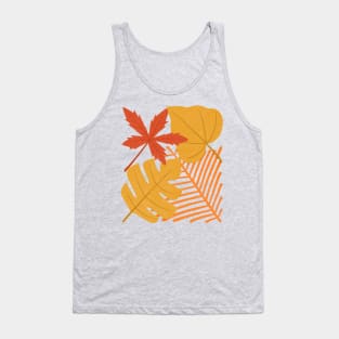 my square autumn Tank Top